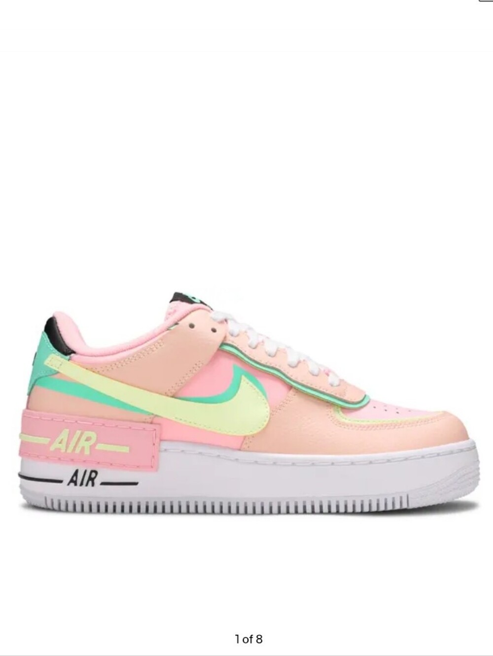 Nike Air Force 1 Low — Pastel Pink & Peach Women's Sneakers